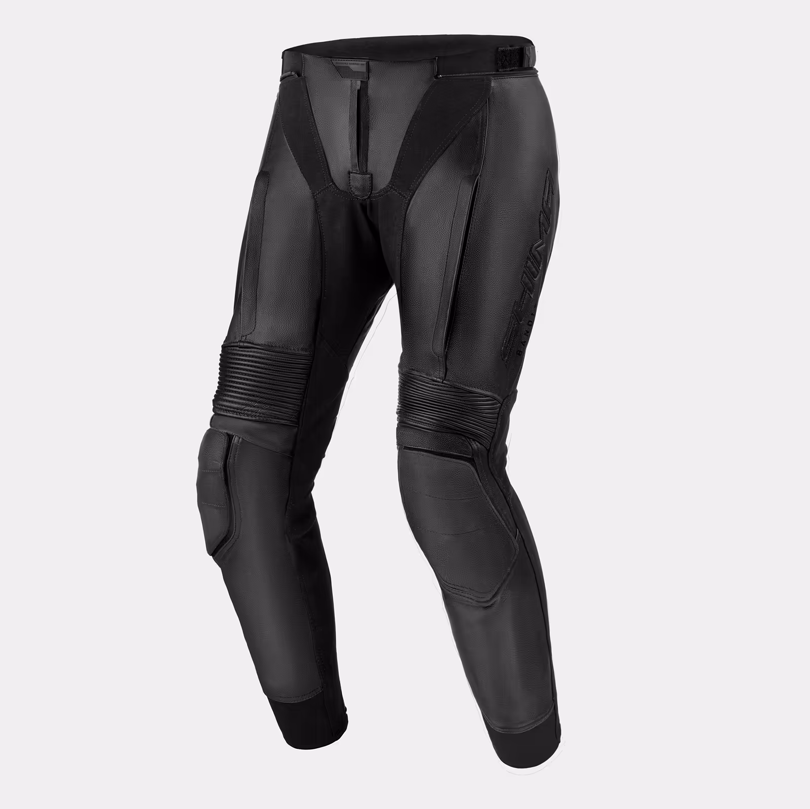 SHIMA_BANDIT_MEN_TROUSERS_BLACK_FRONT_2500X2500_Motorcycle_trousers