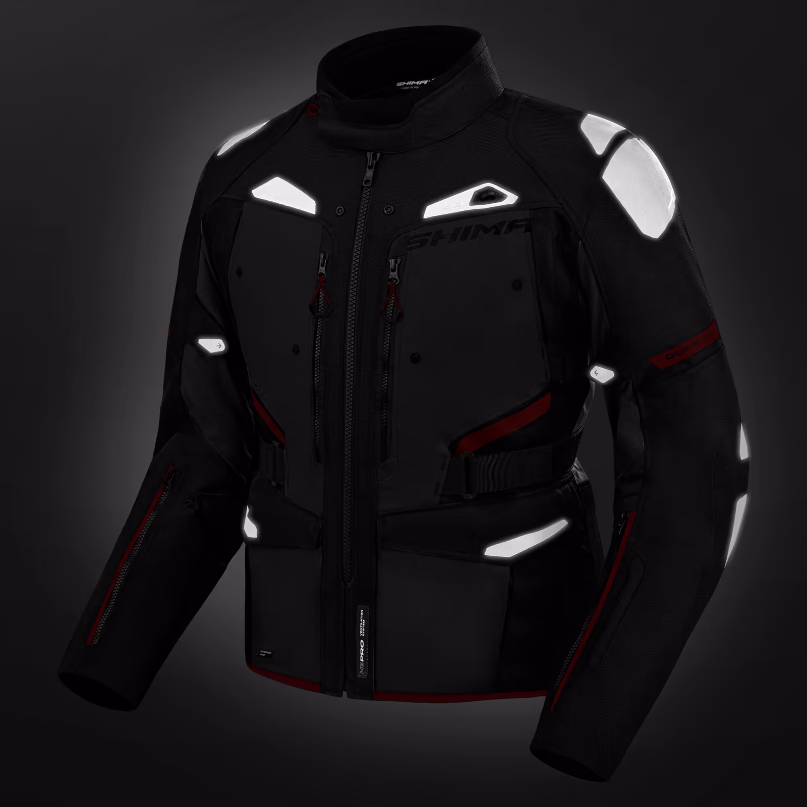 SHIMA_DUNE_JKT_RED_MEN_FRONT_odblask