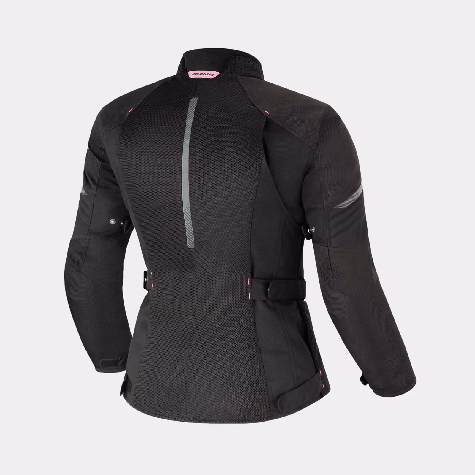 SHIMA_JET_Lady_jacket_black_back_1600px_Motorcycle_Jacket_Women