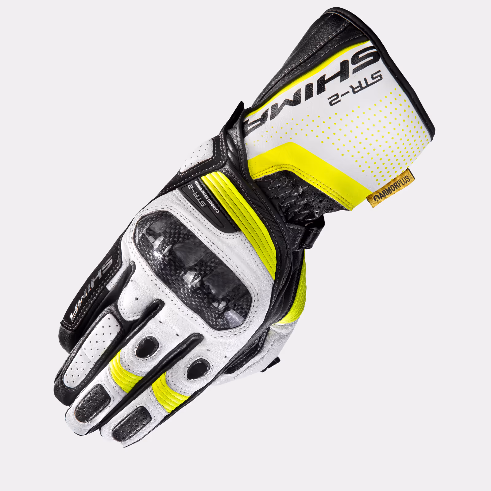 STR2_Gloves_yellow_fluo_back_1600_Motorcycle_gloves